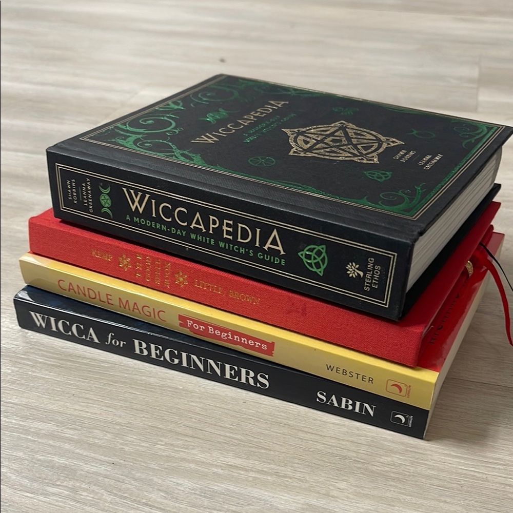 Wicca and Candle Magic Book Set
